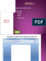 Modul 1 Pengenalan Dan Page Setup