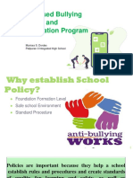 p2ihs Bullying Policy
