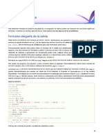 Sobre Salida en Python