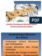 3. Keseimbangan Ekonomi 2 Sektor
