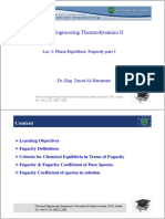 Lec 4-Phase Equilibria II - Fugacity-Part 1