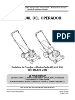 Manual Del Operador Yard Machines