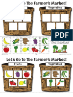 Farmers Market Sorting Worksheet