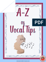 Chorus Choir Az Vocal Tips