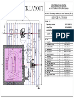 Main Deck Layout for Offshore Jackup Platform