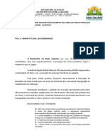 REQ - FEIRA GRANDE X ANGELA MARIA FIDELIS - CUMPRIMENTO DE SENTENÇA - AUSÊNCIA DE MEMORIAL DE CÁLCULOS - 0000467-79.2011.8.02.0060:00002