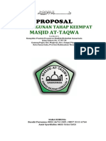 Proposal Pembangunan Masjid Tahap 4 2019