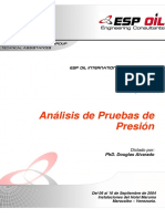 Alvarado, Manual Análisis de Pruebas de Presión