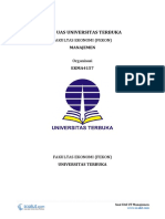 2 - Soal Ujian UT Manajemen EKMA4157 Organisasi PDF