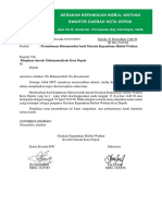 Surat Permohonan Rek Ke PDM & Susunan Kwarda 2019-2021