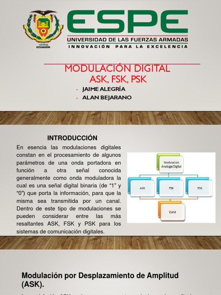 Ask FSK PSK Qam | PDF | Modulación | Radiodifusión