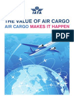 The value of air cargo in 24 hours