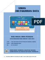 Buku Manual SIMAN - Pemutakhiran Data BMN - 20160629