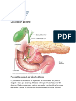 Pancreatitis Sintomas