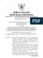 Permenkumham No 33 Tahun 2013 TTG SPIP PDF