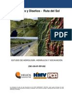 Estudio de Hidrología, Hidráulica y Socavación PDF
