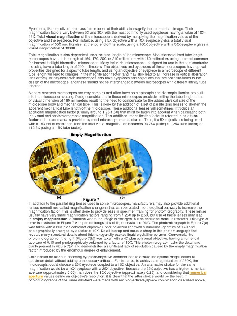 Userful Magnfication | PDF | Lenses | Lens (Optics)