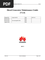 Diesel Generator Maintenance Guide (V1.0)