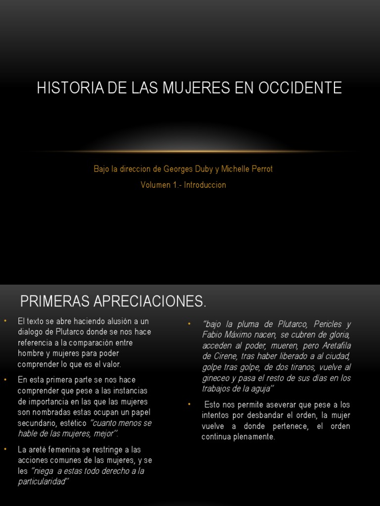 Historia de Las Mujeres en Occidente | PDF | Mujer | Feminismo