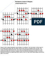 Major Pentatonic Scales