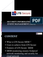 LTS Secure Security Information and Event Management (Siem)