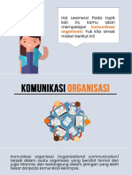 KOMUNIKASI ORGANISASI