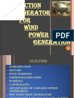 Induction Generator for Wind Power Generation
