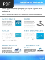 Producing PDF Statements: Bank of Ireland Coutts