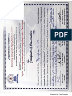Bhoomi Poster Certificate 2018