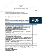 Operational Creditor Proof of Claim Form