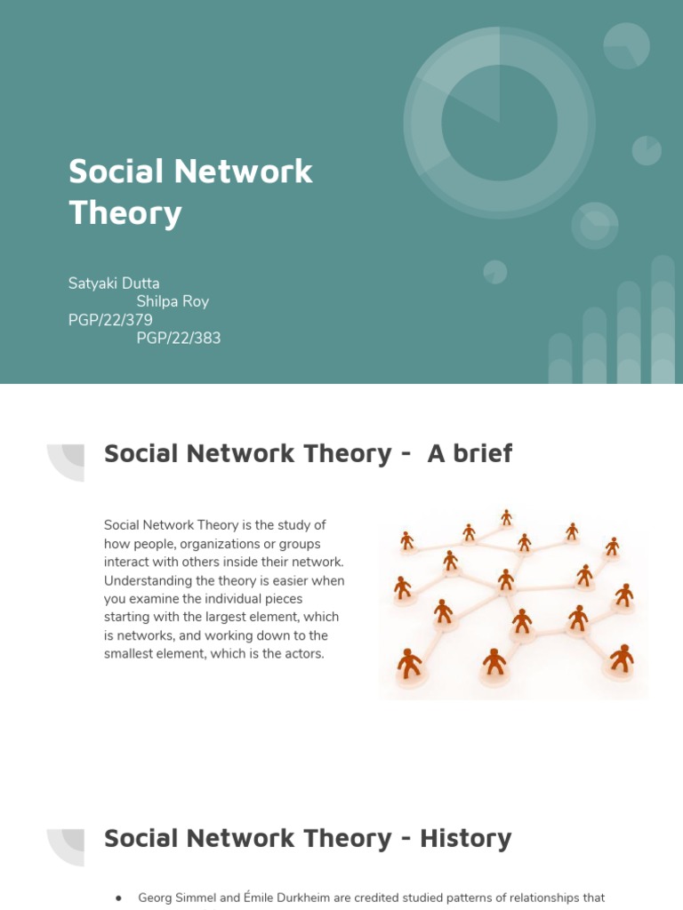 Overview of Social Network Theory | PDF | Social Network | Social Science