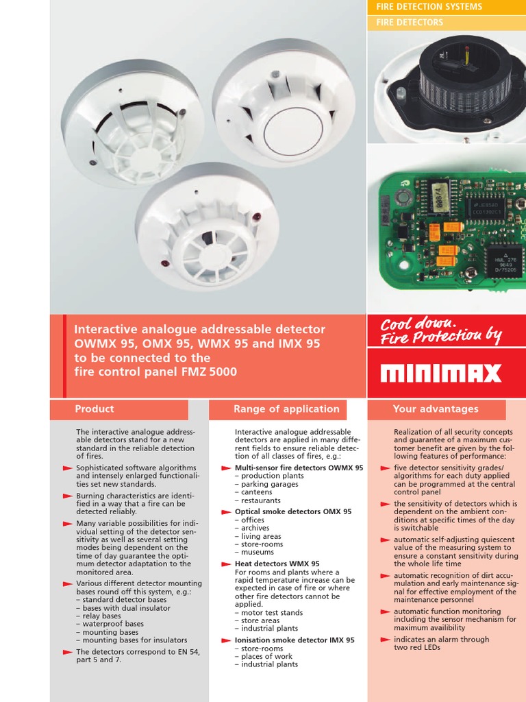 Advanced Interactive Fire Detectors | PDF | Sensor | Smoke