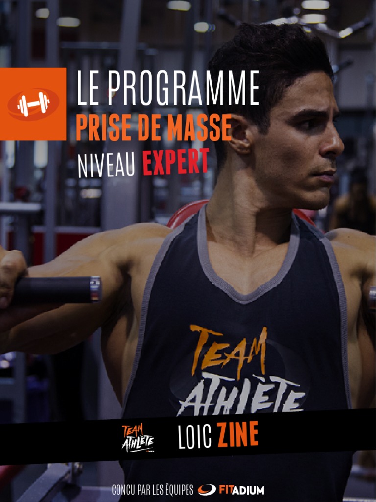 Programme Prise De Masse Tibo Inshape Pdf Entrainement Prise de Masse Experts | PDF | Musculation | Loisir