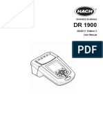 Hach dr1900 Manual