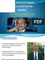 Mr. Karsanbhai Patel