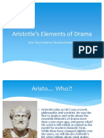 Aristotle's Elements of Drama