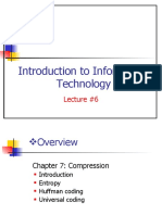 Introduction To Information Technology: Lecture #6
