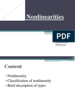 Types of Nonlinearities