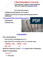 Corrosion of Steel Embedded in Concrete: Are Covered by A Thin Iron-Oxide Film