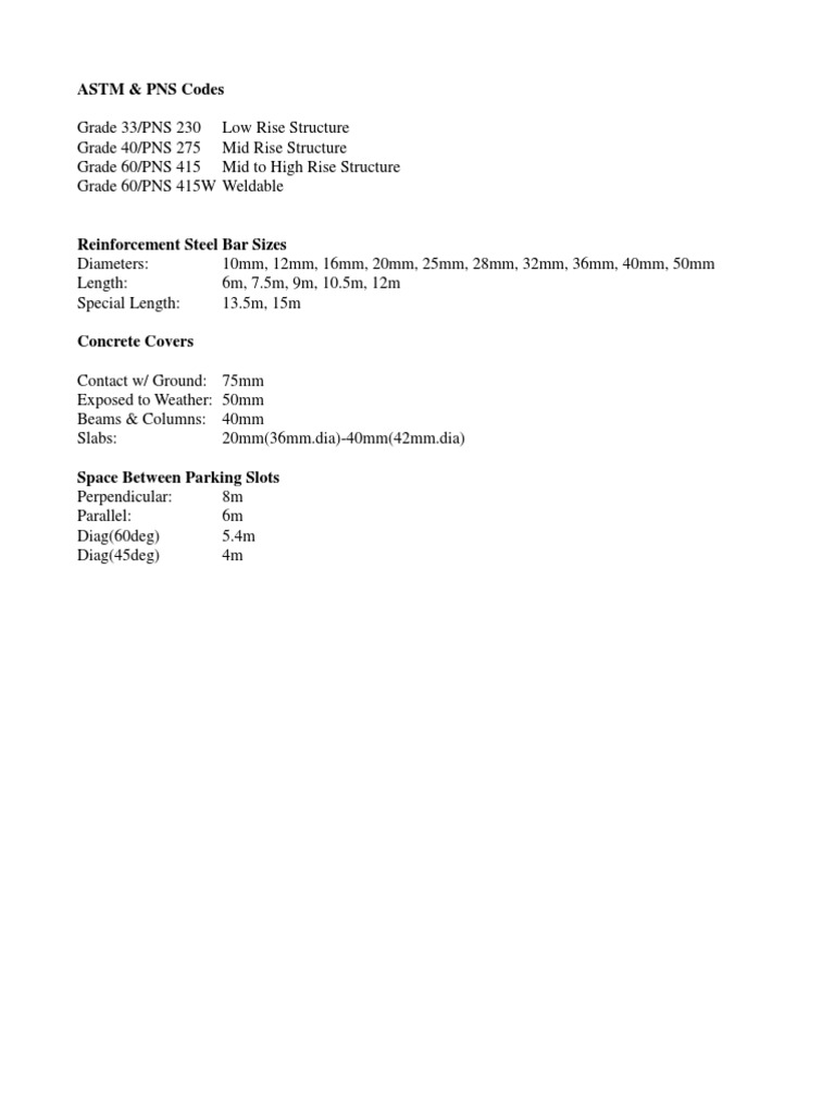 ASTM and PNS Codes for Structures | PDF | Composite Material | Civil ...