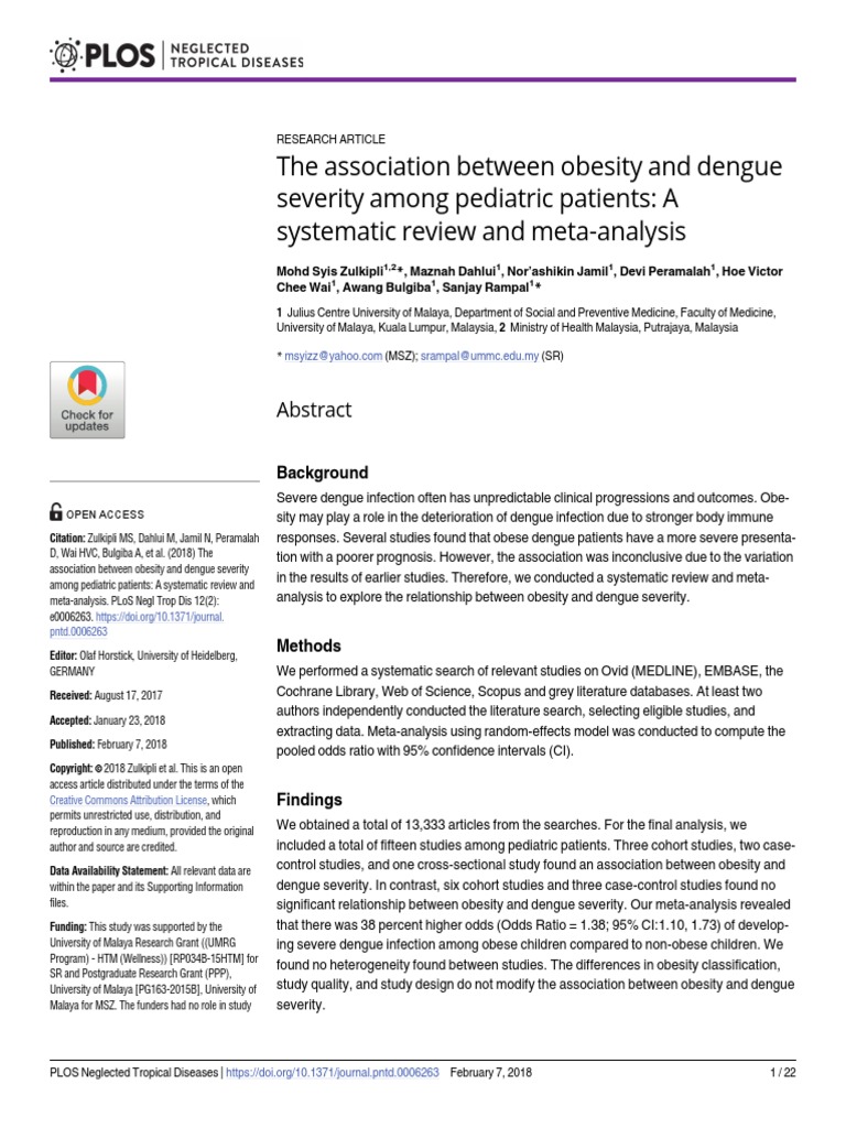 Bullwho00424 0014 | PDF | Body Mass Index | Systematic Review
