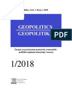 Casopis Geopolitika 2018