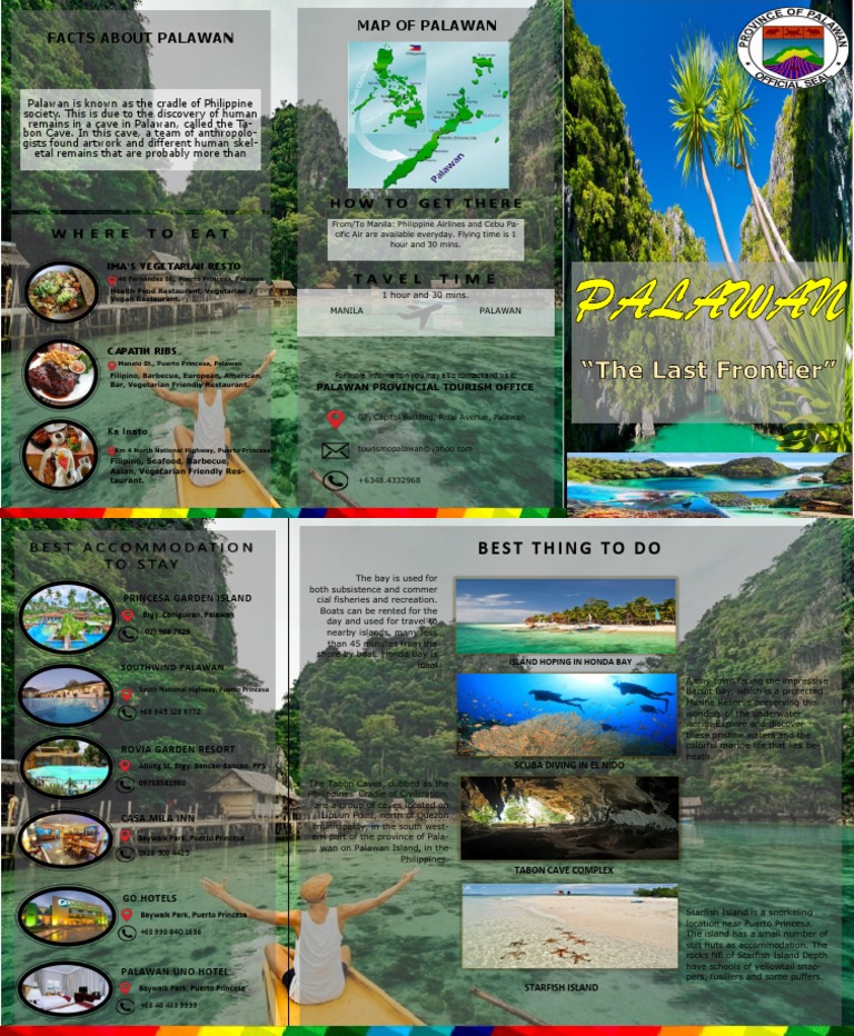 Palawan Sample Brochure PDF Nature