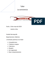 Taller Convivencia en Mecanica