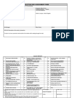 Risk Assessment Form Anfield