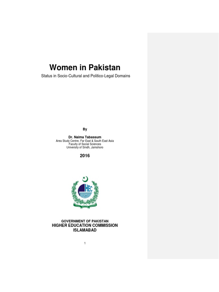 Women in Pakistan PDF | PDF | Woman | Violence