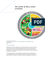 Cuánto Debe Comer Al Día y Cómo Calcular Porciones