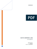 Data Mining Lab: Assessment