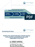 Jewish Federations of North America - Five Areas of Focus