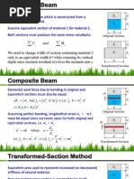 EG1109 Lectures On Composite Beams